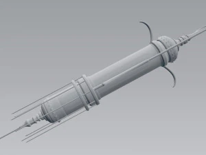 syringe 3D Model