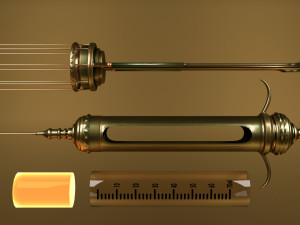 syringe Model 3D