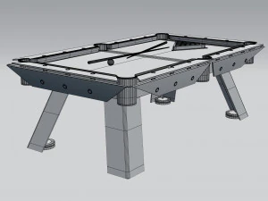 billiard table 3D Model