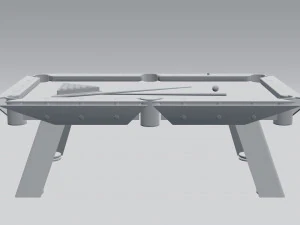 billiard table 3D Model