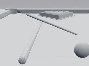 billiard table 3D Model