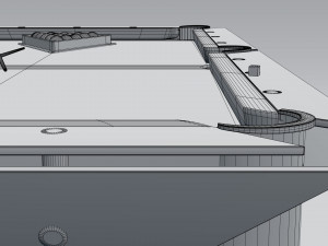 billiard table 3D मॉडल