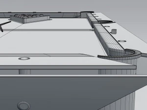 billiard table 3D Model