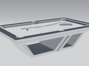 billiard table 3D Модель