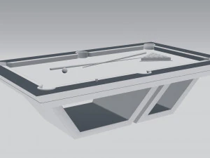 billiard table 3D Model