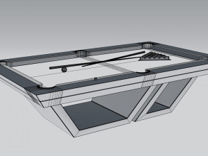 billiard table 3D Модель