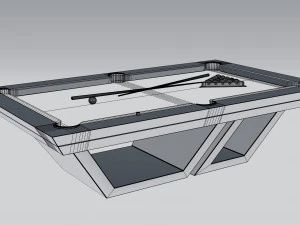billiard table 3D Model