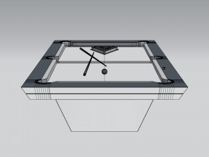 billiard table 3D Модель