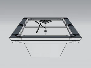billiard table 3D Model