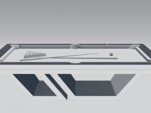 billiard table 3D Модель