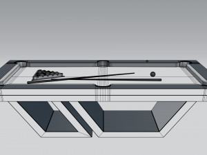 billiard table 3D Модель