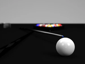 billiard table 3D Model