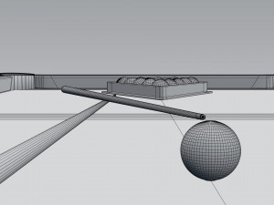 billiard table 3D Модель