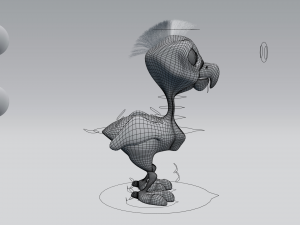 cartoon chicken 3Dモデル