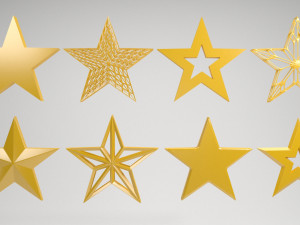 star shape 3D Model