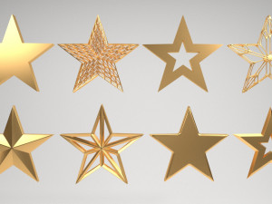 star shape 3Dモデル