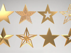 star shape 3D Model