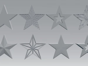star shape 3D Model