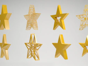 star shape 3D Model