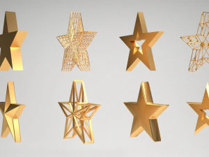 star shape 3D Model