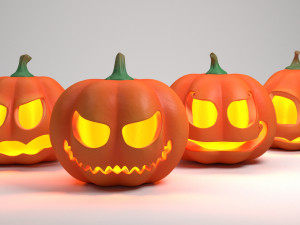 pumpkin 3Dモデル