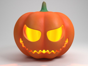 pumpkin 3Dモデル