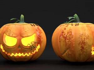 pumpkin halloween 3D 모델