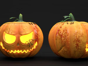 calabaza de halloween Modelo 3D