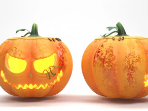 calabaza de halloween Modelo 3D