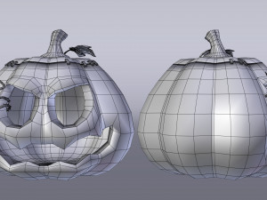 pumpkin halloween Modèle 3D