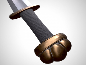 viking swords pack 1 3D Model