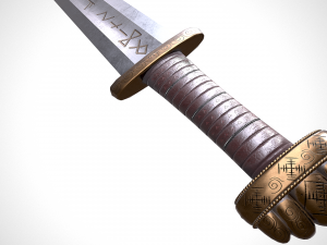viking swords pack 1 3D Model