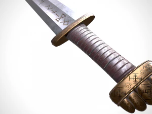 viking swords pack 1 3D Model