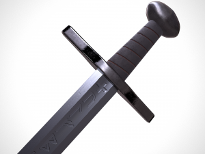 viking swords pack 1 3D Model