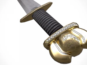 viking swords pack 2 3D Model
