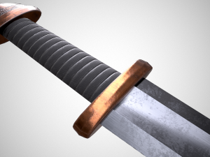 viking swords pack 2 3D-Modell
