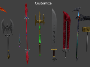 mega melee pack 3D Model