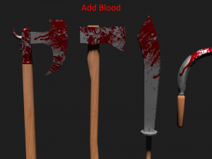 mega melee pack 3D Model