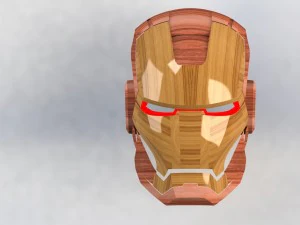 iron man mask 3D Model