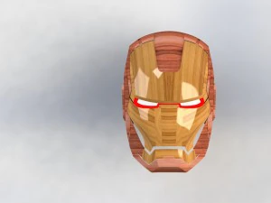 iron man mask 3D Model