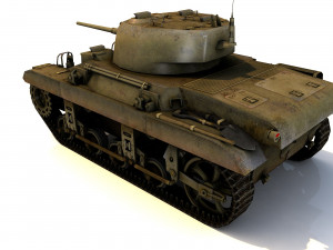 pack of 22 high detailed low poly military tanks vr ar low-poly 3D Model