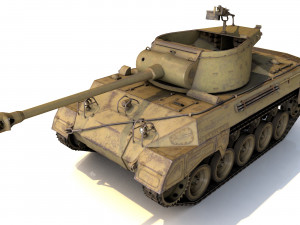 pack of 22 high detailed low poly military tanks vr ar low-poly 3D Model