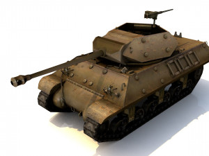 pack of 22 high detailed low poly military tanks vr ar low-poly 3D Model