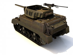 pack of 22 high detailed low poly military tanks vr ar low-poly 3D Model