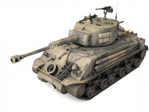 pack of 22 high detailed low poly military tanks vr ar low-poly 3D Model