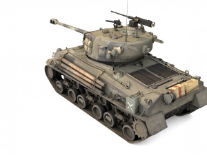 pack of 22 high detailed low poly military tanks vr ar low-poly 3D Model