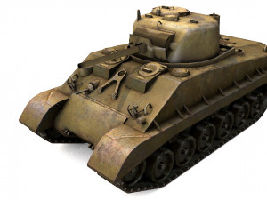 pack of 22 high detailed low poly military tanks vr ar low-poly 3D Model