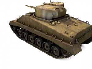 pack of 22 high detailed low poly military tanks vr ar low-poly 3D Model