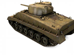pack of 22 high detailed low poly military tanks vr ar low-poly 3D Model