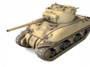 pack of 22 high detailed low poly military tanks vr ar low-poly 3D Model